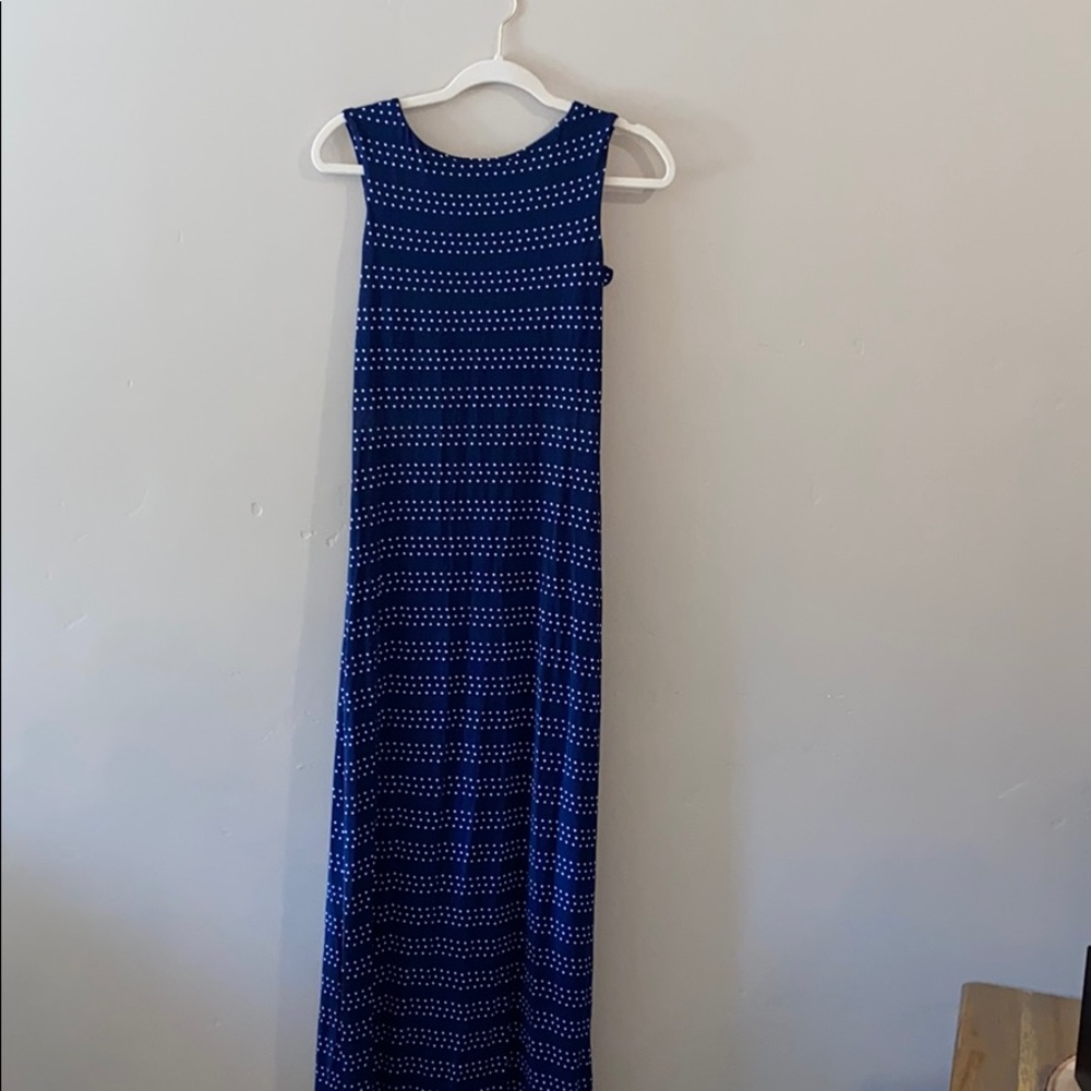 Navy Blue Maxi Dress